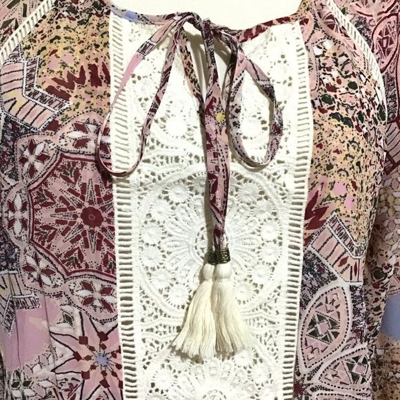 Signature Studio Boho Peasant Dress M - Picture 2 of 7
